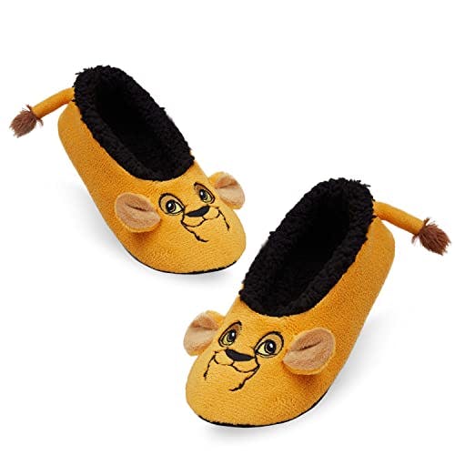 Disney Adult Fuzzy Slippers