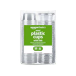 Amazon Basics Plastic To-Go Cups