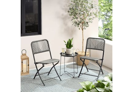 Mainstays Outdoor Patio Bistro Set