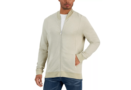 Alfani Men's Zip-Front Sweater Jacket