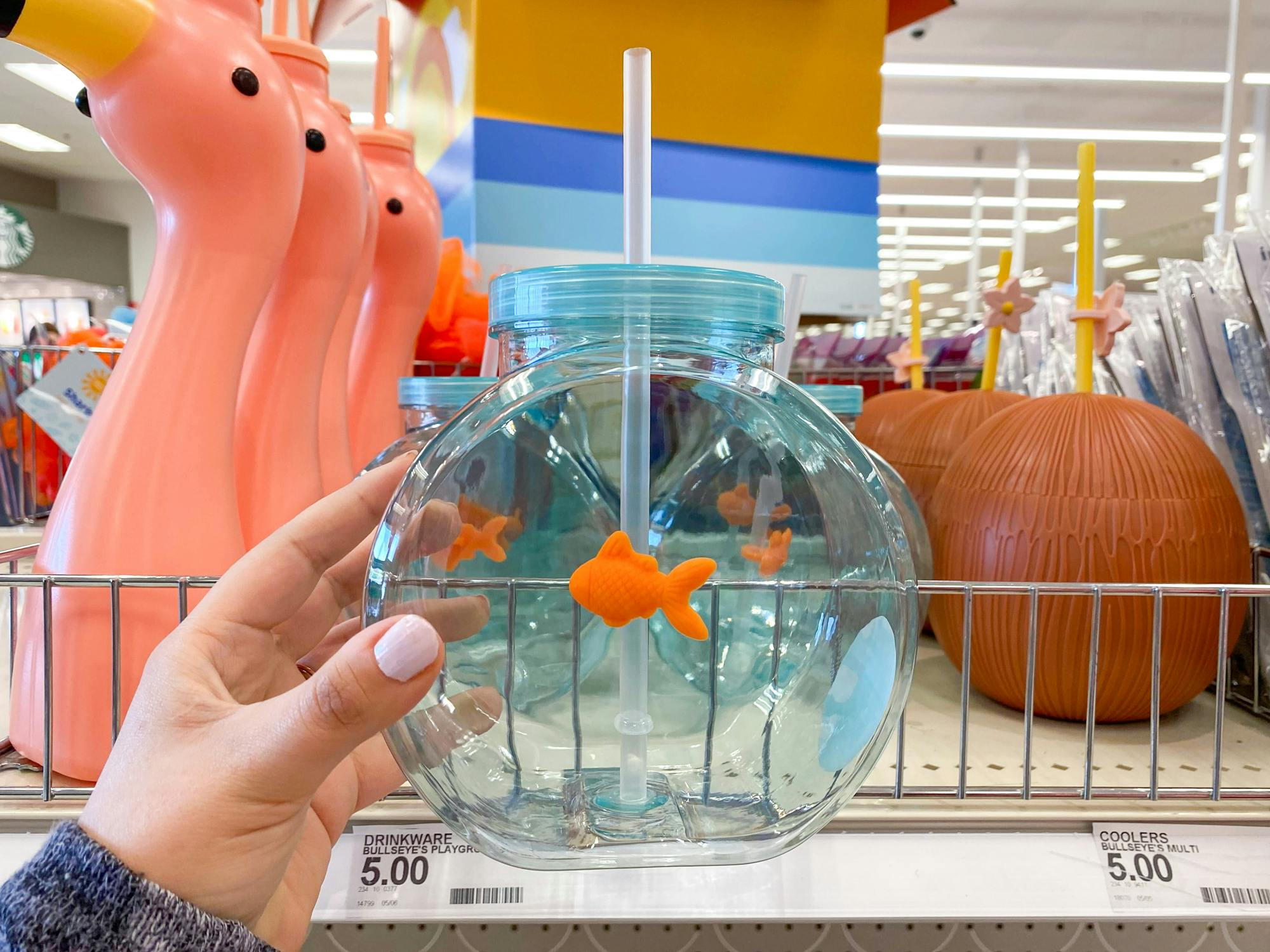 NEW Target Dollar Spot Items We're Loving! $5 Target Fish Bowl Cup, $5 Wireless Speakers and More