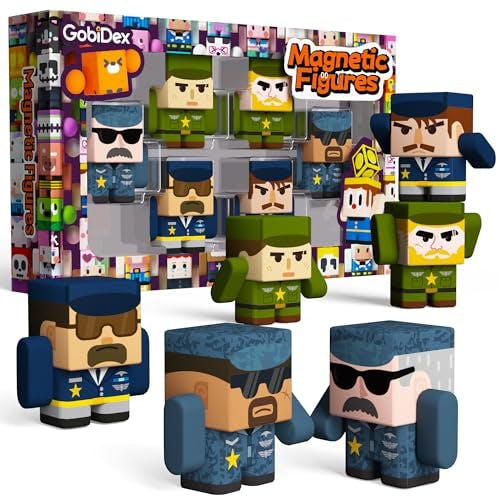 Magnetic Army Men Action Figures