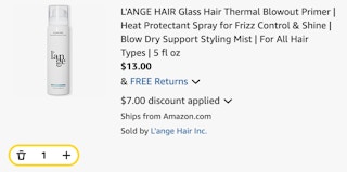 Lange Hair Glass Thermal Blowout Primer