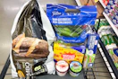 meijer groceries in shopping cart