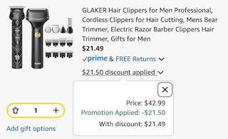 clippers cart