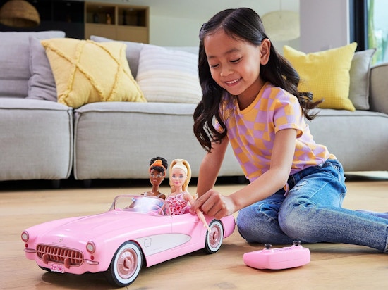 Act Fast: Hot Wheels Barbie Corvette, Just $22.50 on Amazon (Reg. $54.99) 