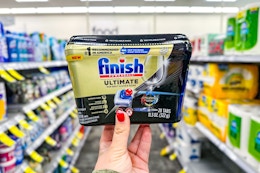 Finish Ultimate Dishwasher Tabs, Only $9.19 at CVS card image