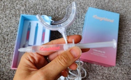 The Laughland 1-Month Teeth Whitening Starter Kit Is Now Just $8.95 card image