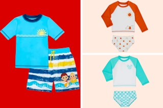walmart toddler swimwear clearance collage