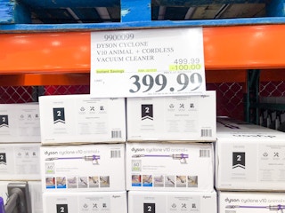 costco dyson cyclone v10 animal plus cordless vacuum cleaner