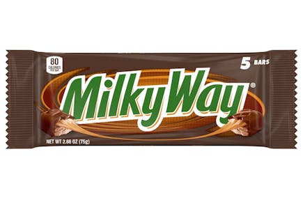 4 Milky Way Candy Bars Packs