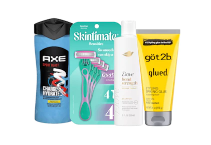 4 Personal Care Items