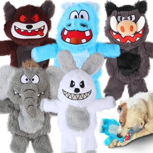Squeaky Dog Toy Set