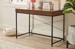 Furniture Clearance at Office Depot: $60 Chair, $65 Bookshelf, $70 Desk card image