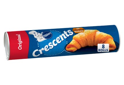 5 Pillsbury Crescents Packs