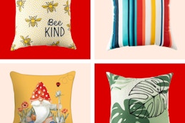 Hurry: $2.50 Walmart Patio Pillows Won't Stay in Stock For Long card image