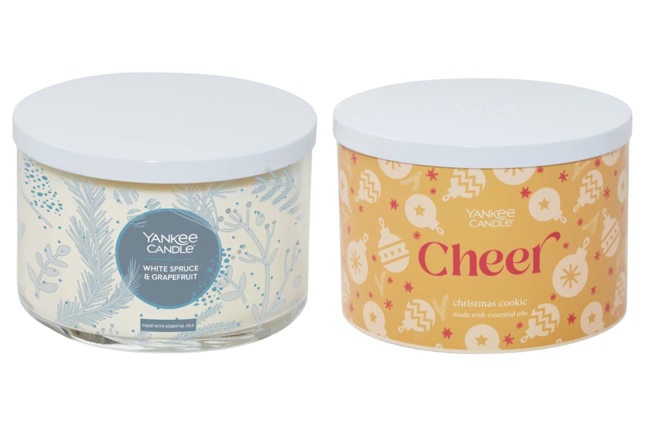 Yankee 3-Wick Candles