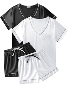 Women's Silk Pajama Set 2-Pack