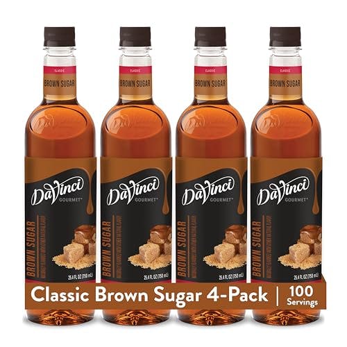 DaVinci Gourmet Brown Sugar Syrup 4-Pack
