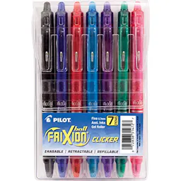 Pilot FriXion Clicker Pens 7-Pack