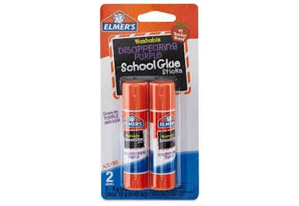 Elmer's Washable School Glue Sticks