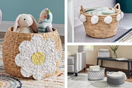 Save Up to 60% on Storage Baskets at Home Depot — Prices Start at $19.60 card image