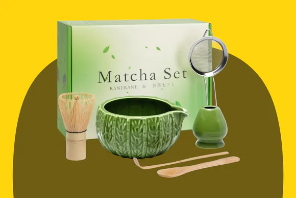 4.7-Star-Rated Ceramic Matcha Set, Only $8.49 on Amazon