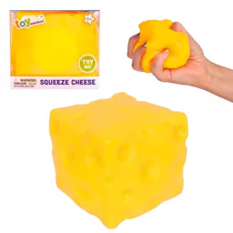Squeeze Cheese Stress Toy