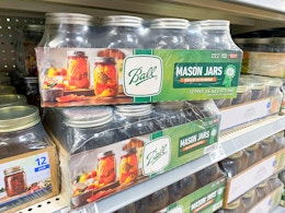 Ball Pint Jar 12-Pack, Just $10.79 at Walmart (Reg. $16.42) card image