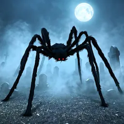 Giant Spider Halloween Decoration
