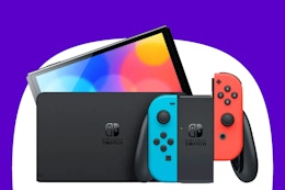 This $350 Nintendo Switch OLED Is Now Just $249 Shipped With Amazon Prime card image