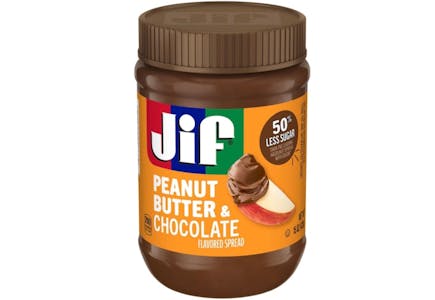 2 Jif Chocolate Spreads