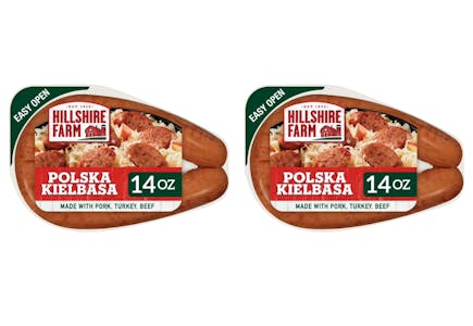 2 Hillshire Farms Kielbasa