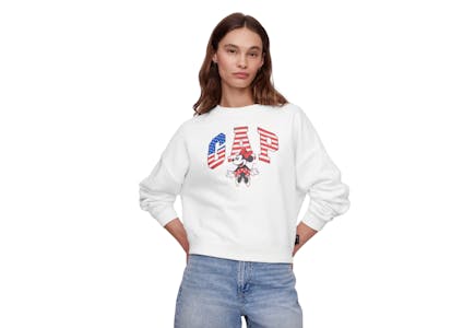 Gap Women's Disney Sweatshirt