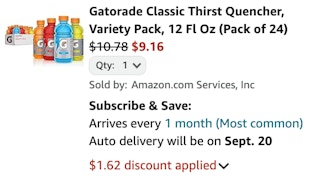 Gatorade Cart