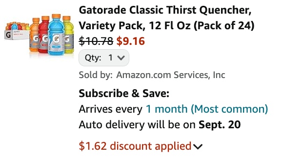 Gatorade Cart