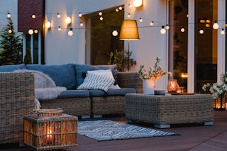 create dreamy outdoor spaces under 300 patio furniture decor dreamstime id189711961 1681159130 1681159130
