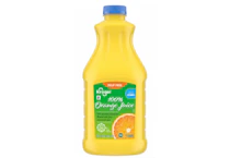 Kroger Orange Juice Bottle