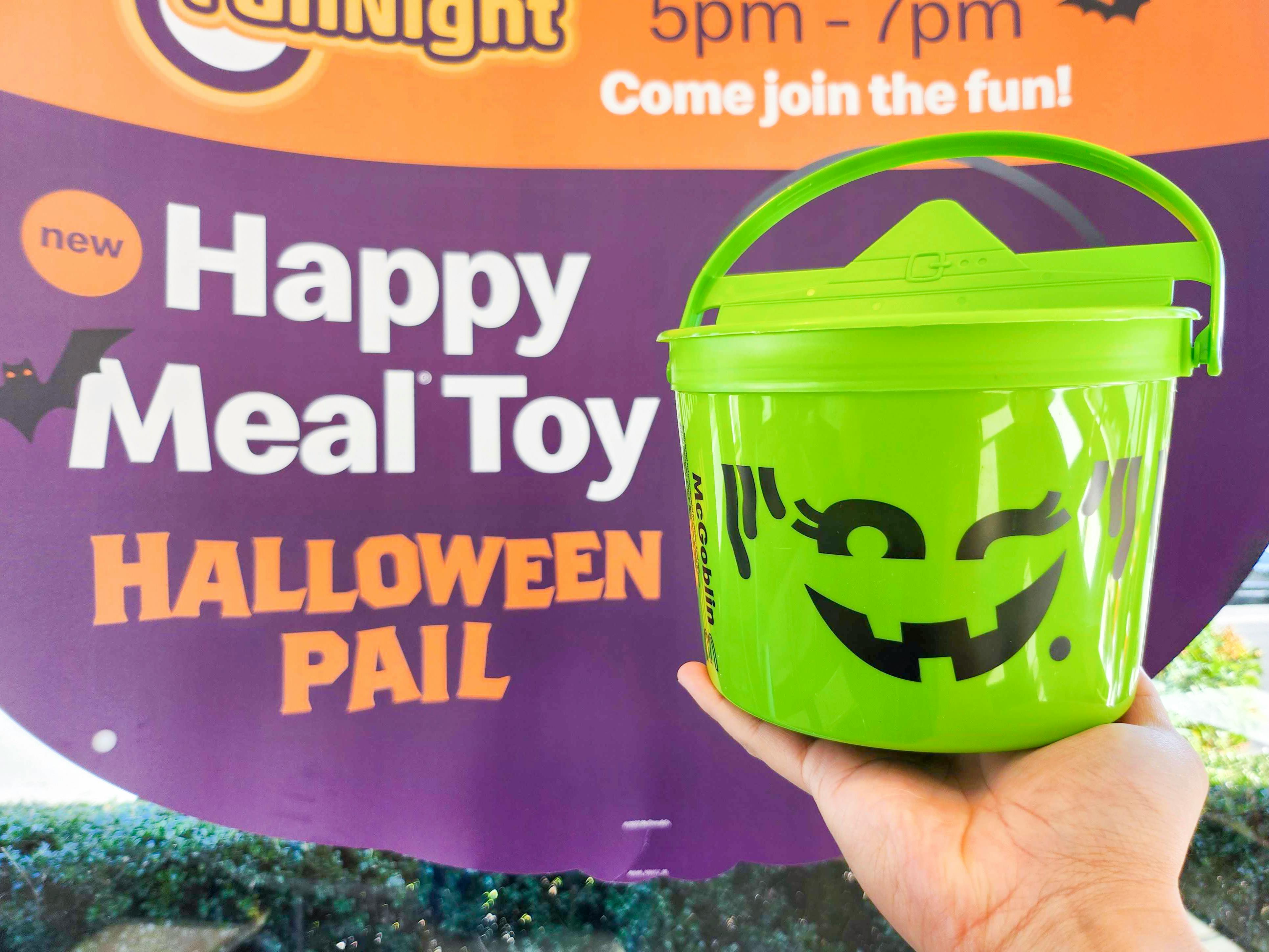 McDonald's Halloween Buckets Expected to Return Oct. 17, 2025 The