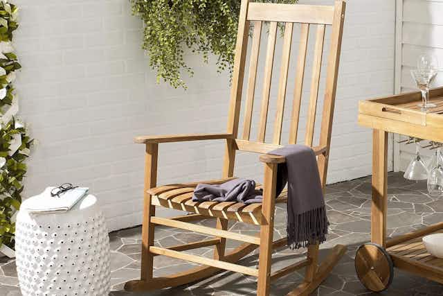 Patio Furniture at JCP: $136 Rocking Chair (Reg. $480) and More Deals card image