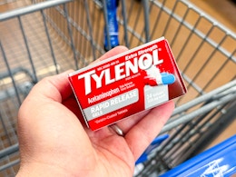 Tylenol Extra Strength Rapid Release Gels, Just $3 After Walmart Cash Rebate card image