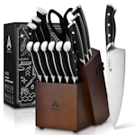 Kitchen Knife Set with Block