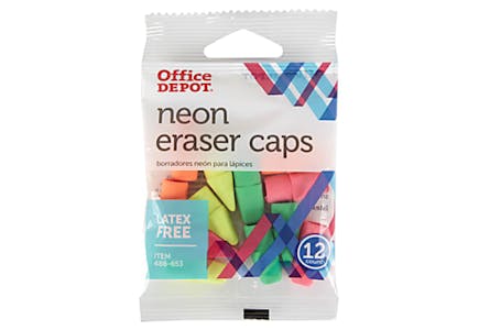 Office Depot Erasers