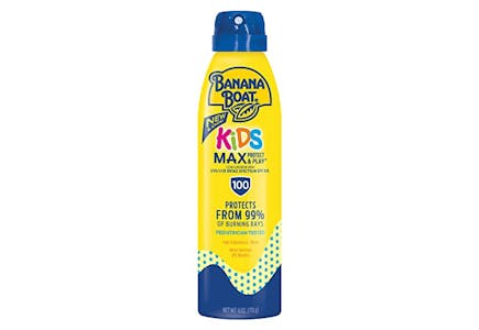 Banana Boat Kids Sunscreen
