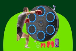Music Boxing Machine With Kid and Adult Gloves, Only $19.99 on Amazon card image