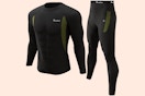 Fleece-Lined Thermal Underwear Set B08DP2QH3J