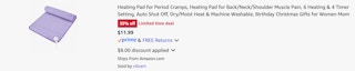 amazon Heating Pad 2025