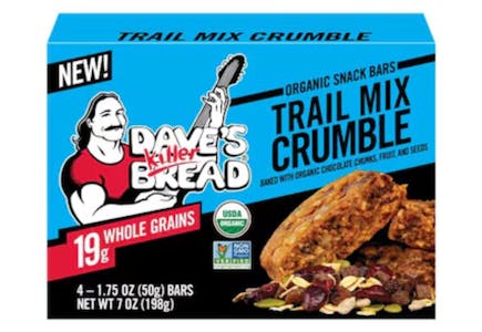 2 Dave's Killer Bread Snack Bars