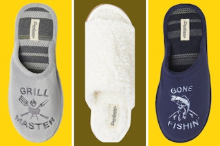 Dearfoam slippers for men and woman — 3 different styles