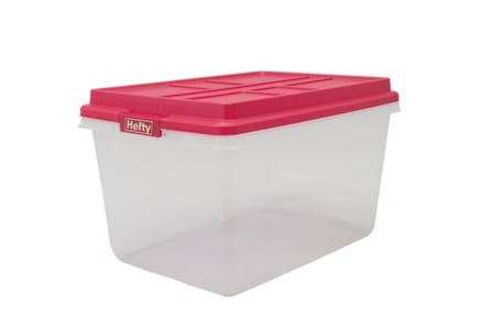 Hefty Latching Storage Tote